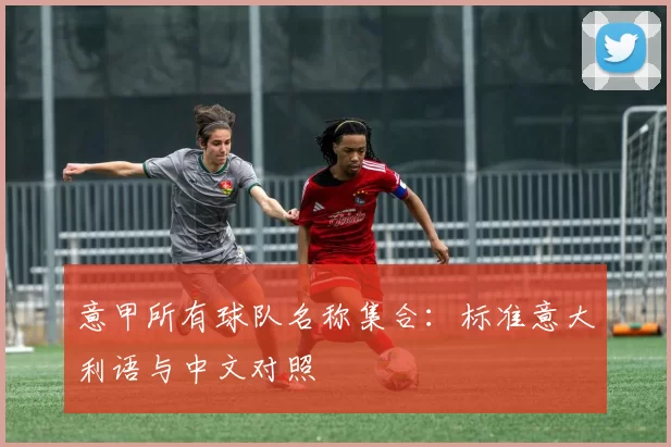 意甲所有球队名称集合：标准意大利语与中文对照